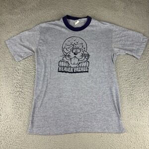 Vintage Single Stitch T Shirt Thin Beaver Patrol Chandler Inn Omaha Men's Large